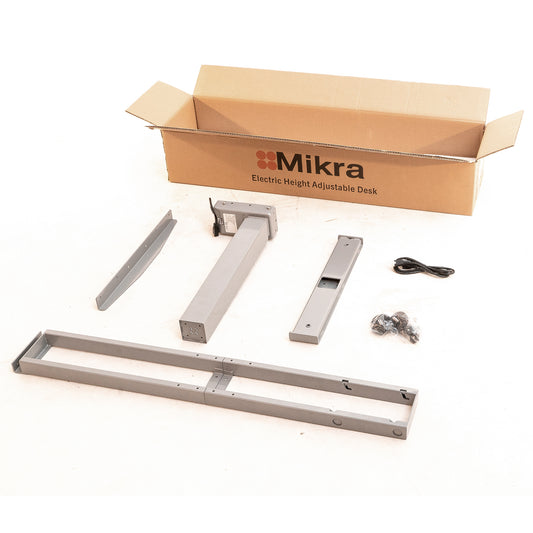 Set Estructura Standing Desk EAR para agregado lateral Escritorios "L" (tercer pedestal motorizado)