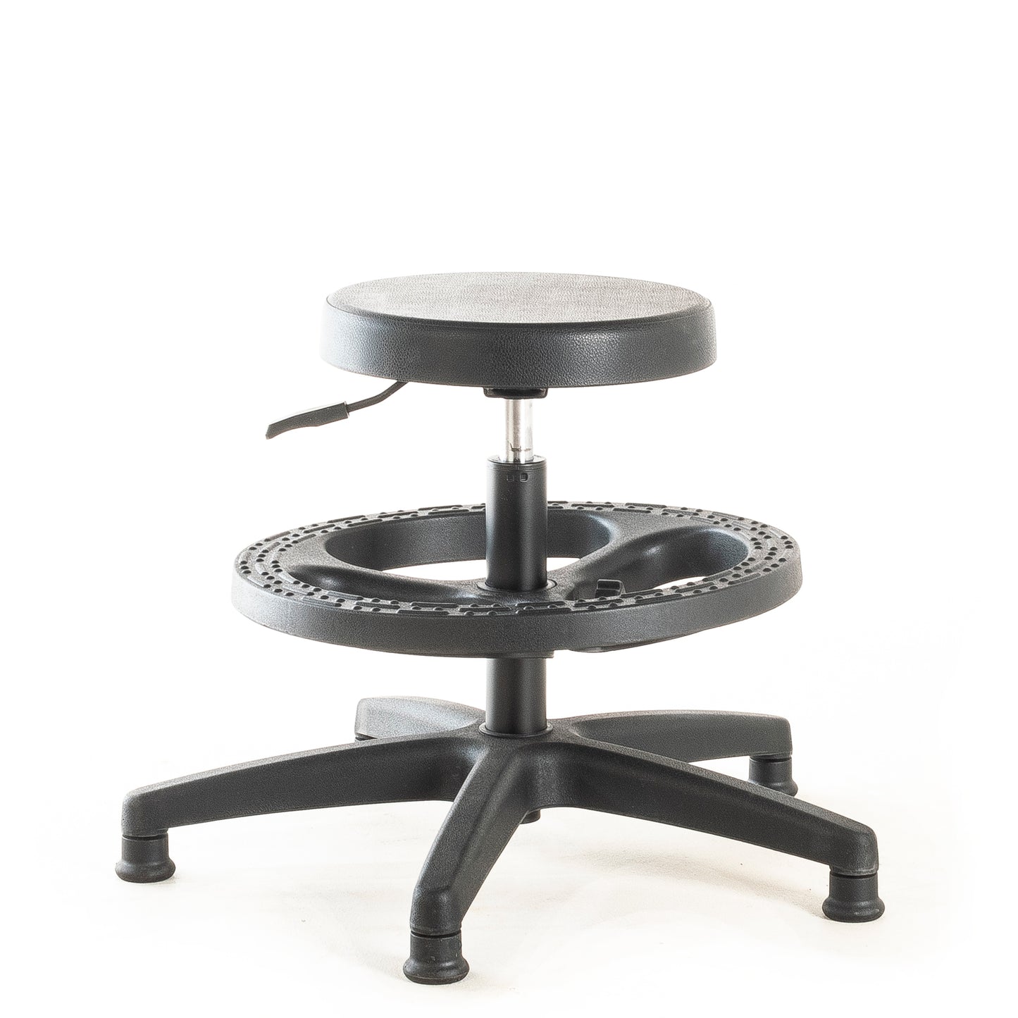 Piso de Laboratorio LAB-STOOL Aro Nylon y Patines