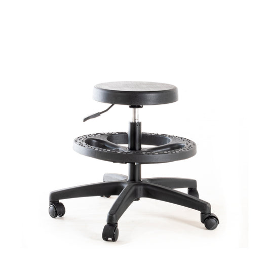 Piso de Laboratorio LAB-STOOL Aro Nylon y Ruedas PU
