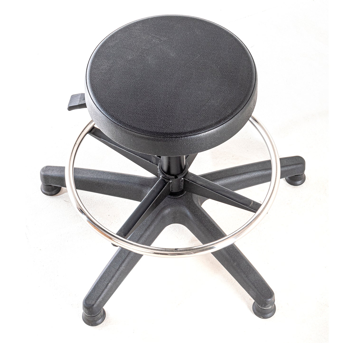 Piso de Laboratorio LAB-STOOL Aro Acero y Patines