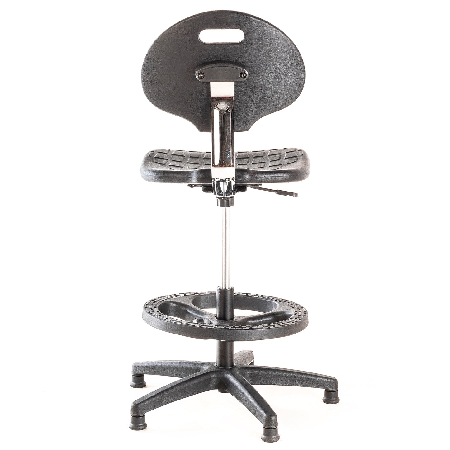 Silla de Laboratorio LAB-Tulip Aro Nylon y Patines