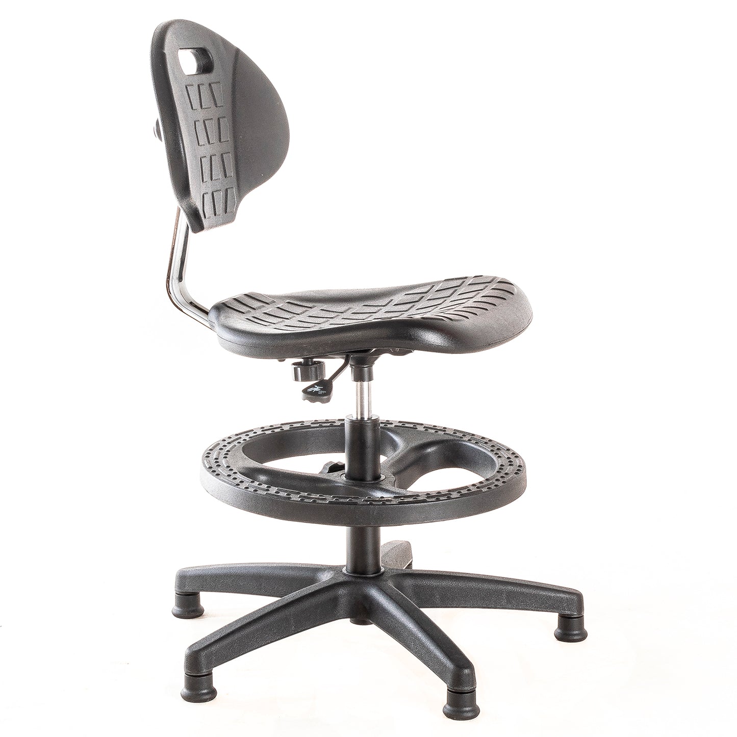 Silla de Laboratorio LAB-Tulip Aro Nylon y Patines