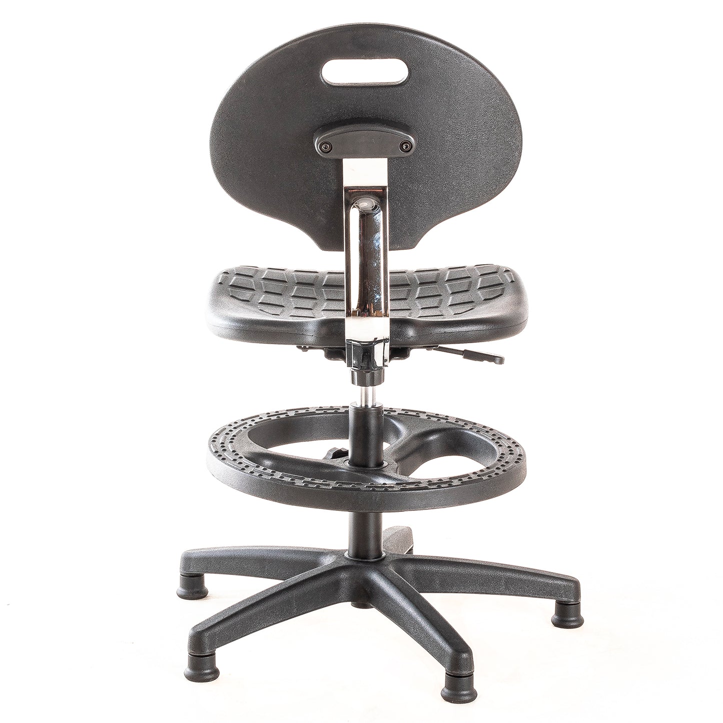 Silla de Laboratorio LAB-Tulip Aro Nylon y Patines