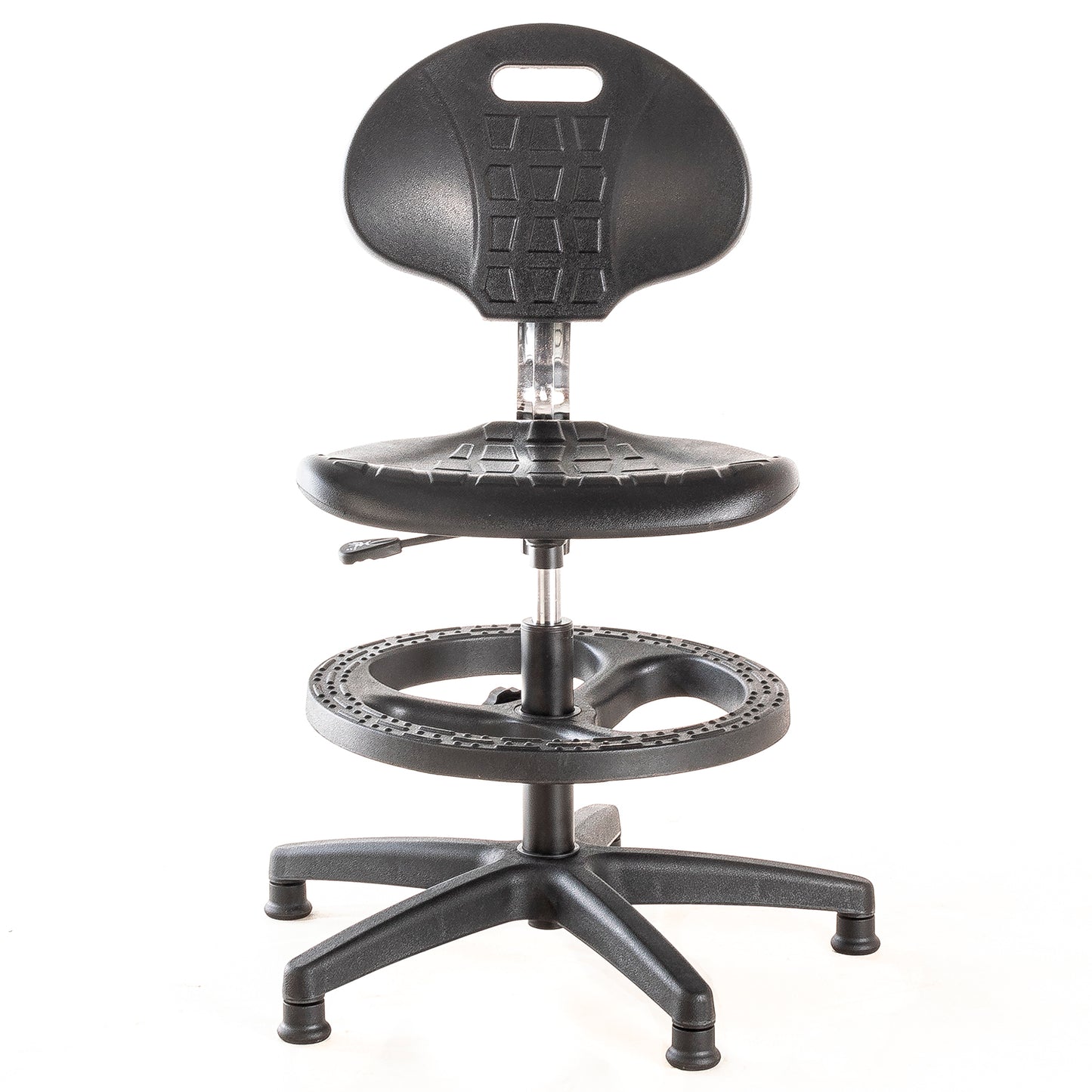 Silla de Laboratorio LAB-Tulip Aro Nylon y Patines