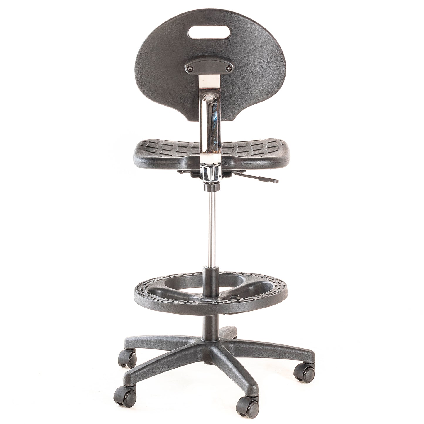 Silla de Laboratorio LAB-TULIP Aro Nylon y Ruedas PU