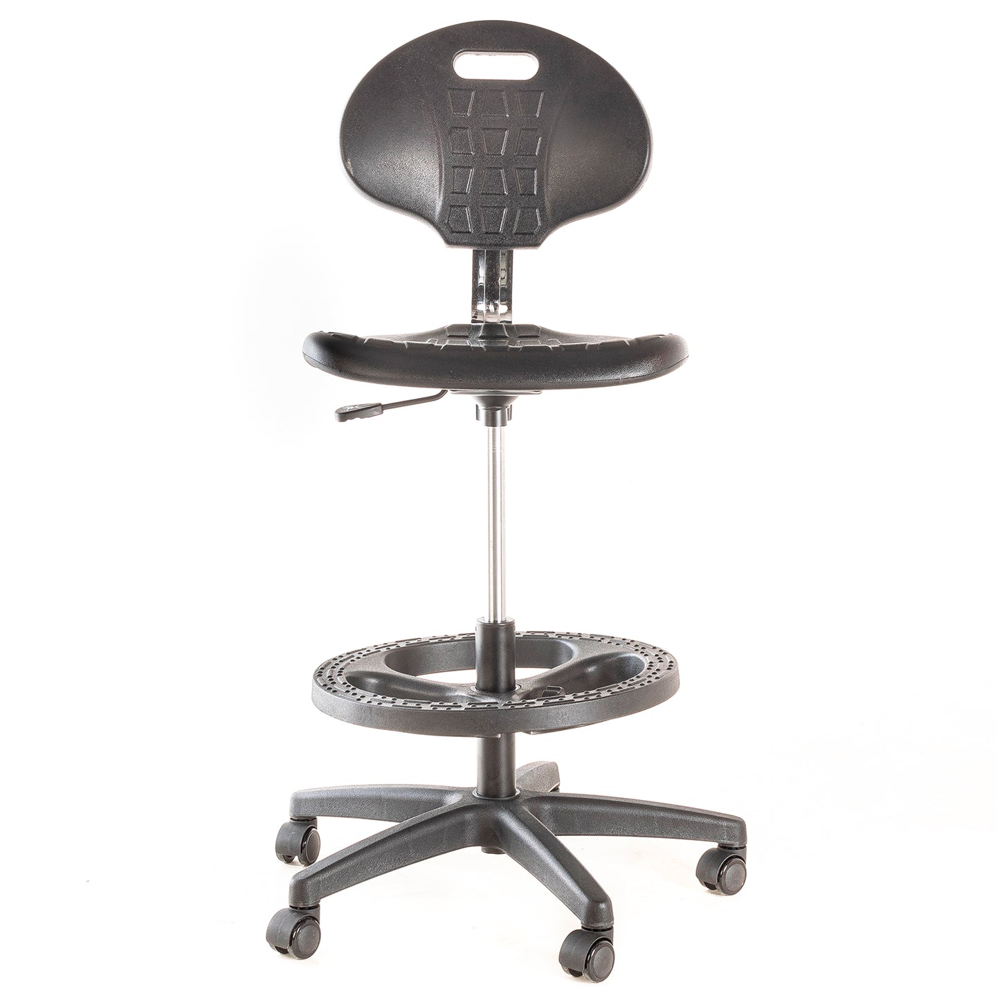 Silla de Laboratorio LAB-TULIP Aro Nylon y Ruedas PU