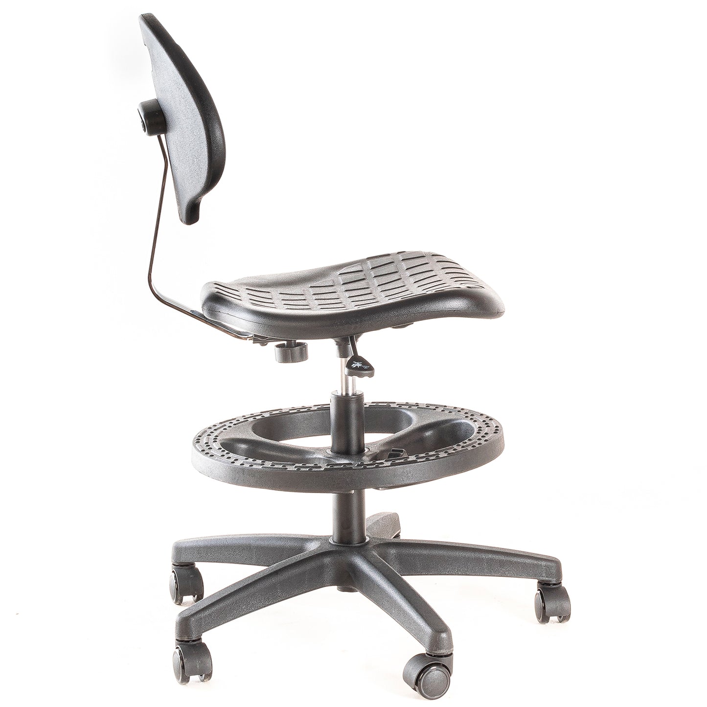 Silla de Laboratorio LAB-TULIP Aro Nylon y Ruedas PU