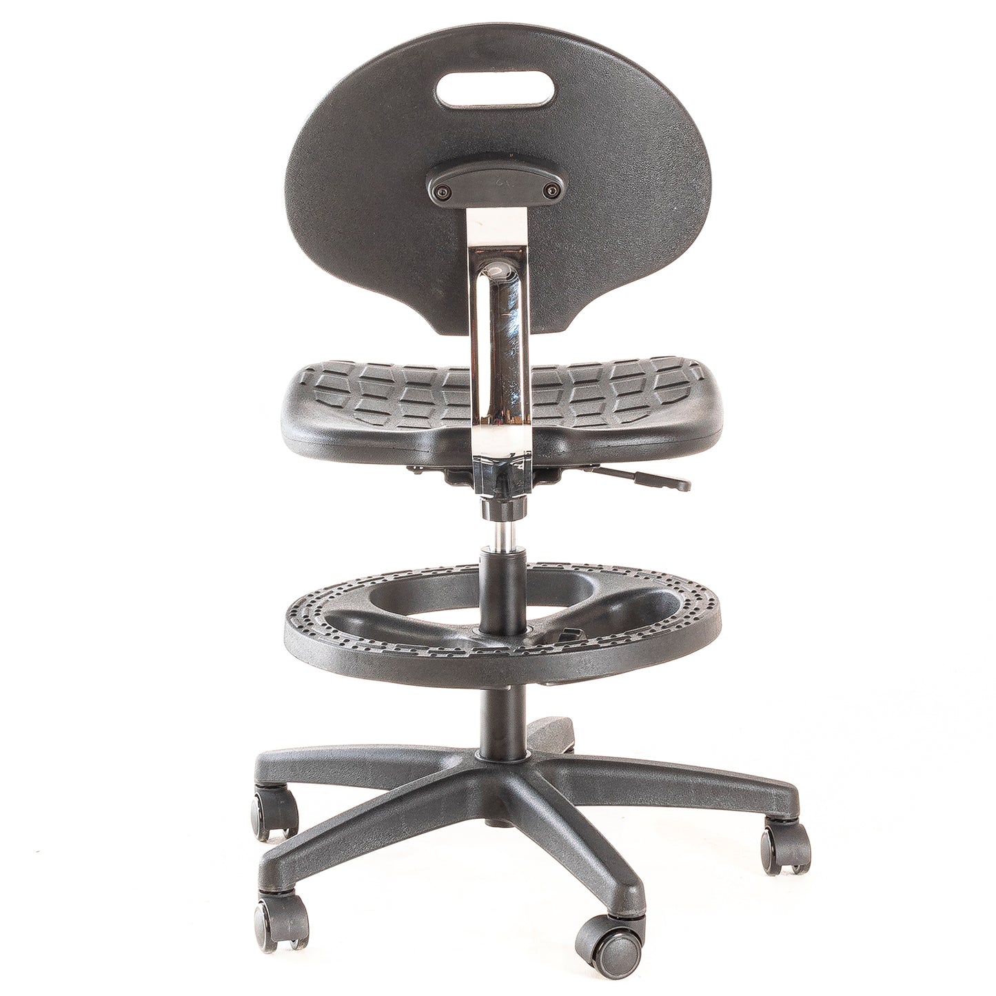 Silla de Laboratorio LAB-TULIP Aro Nylon y Ruedas PU