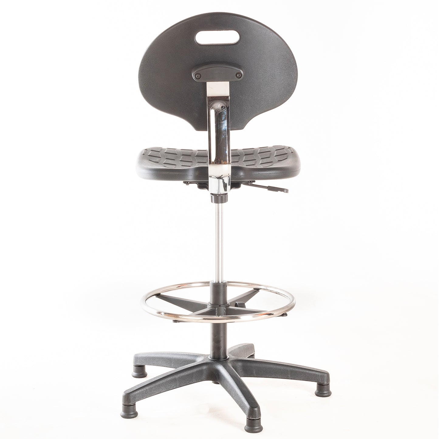 Silla de Laboratorio LAB-TULIP Aro Acero y Patines