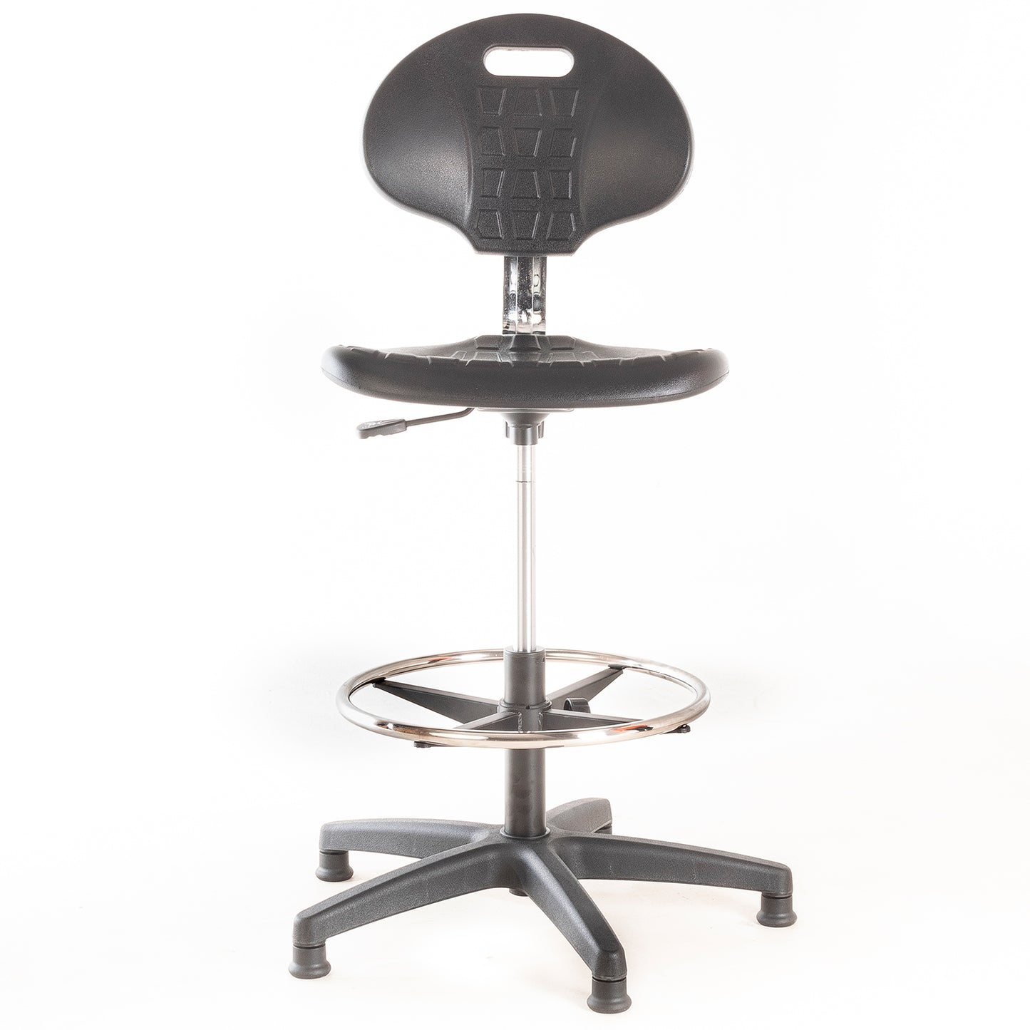 Silla de Laboratorio LAB-TULIP Aro Acero y Patines