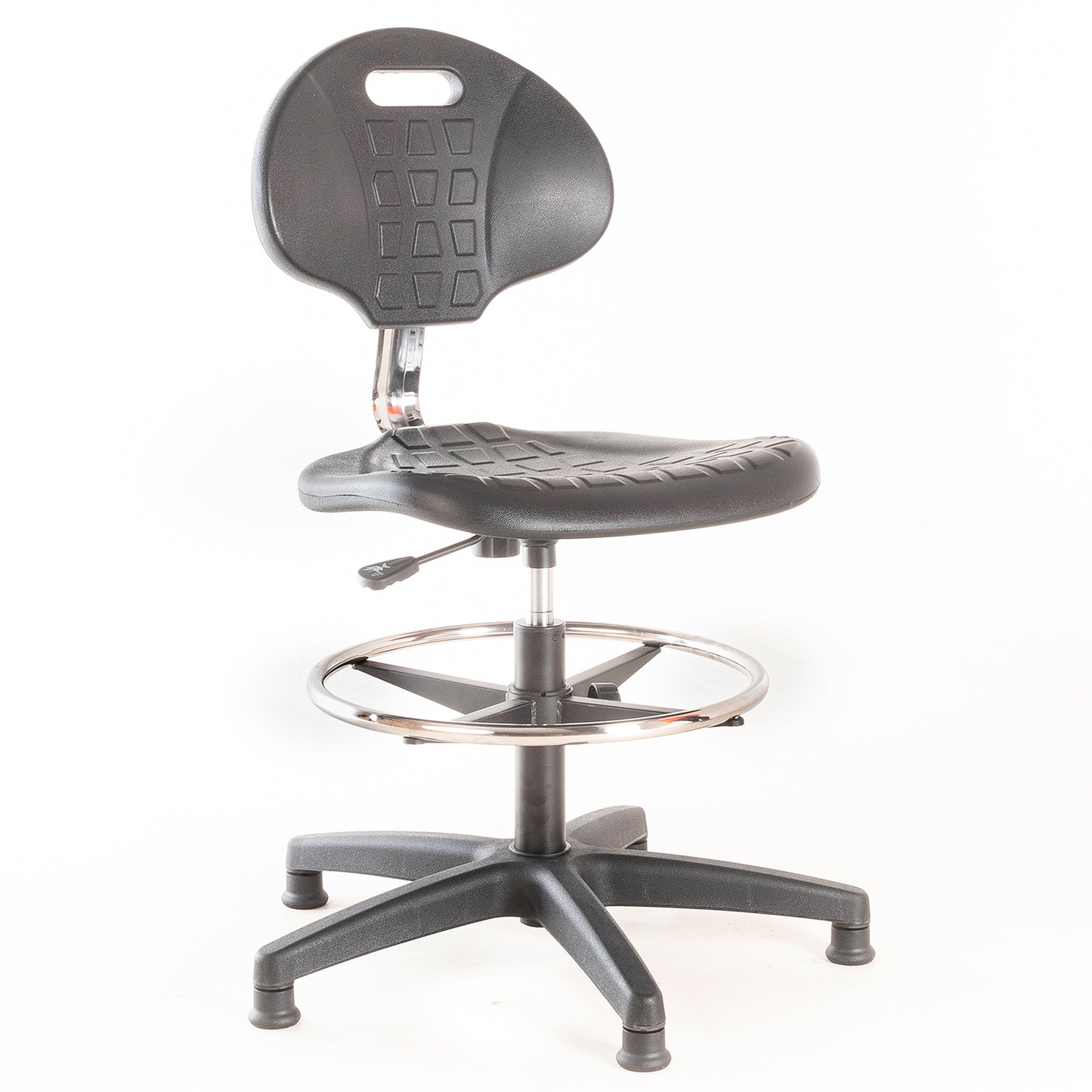 Silla de Laboratorio LAB-TULIP Aro Acero y Patines