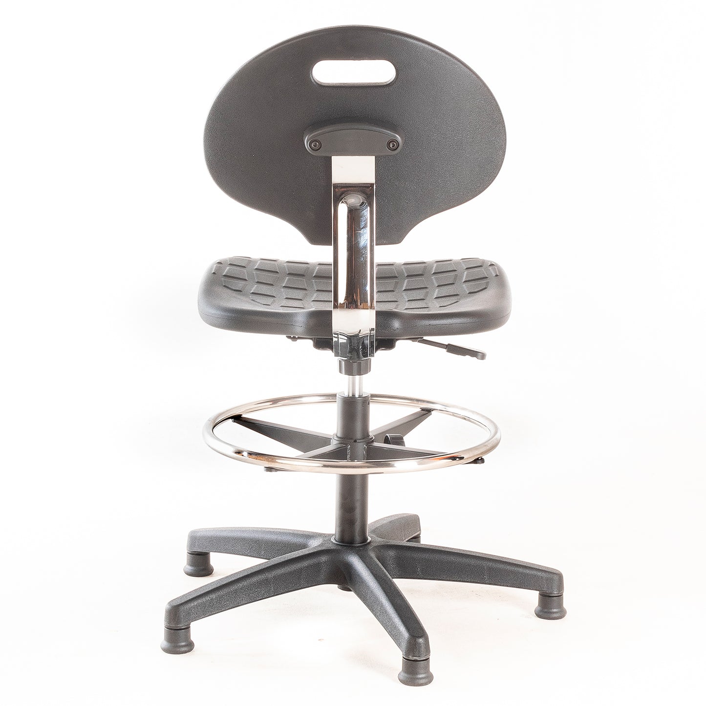 Silla de Laboratorio LAB-TULIP Aro Acero y Patines