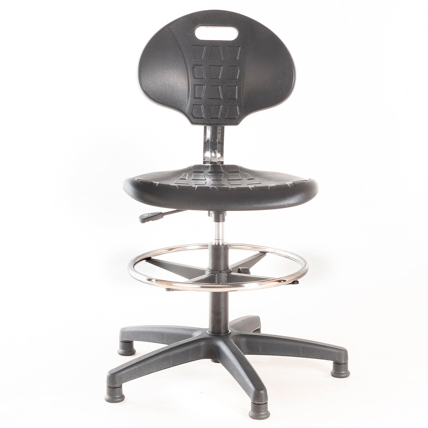 Silla de Laboratorio LAB-TULIP Aro Acero y Patines