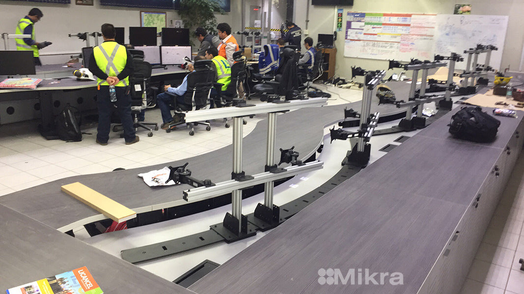 Sala de Control Celulosa Arauco Planta Licancel