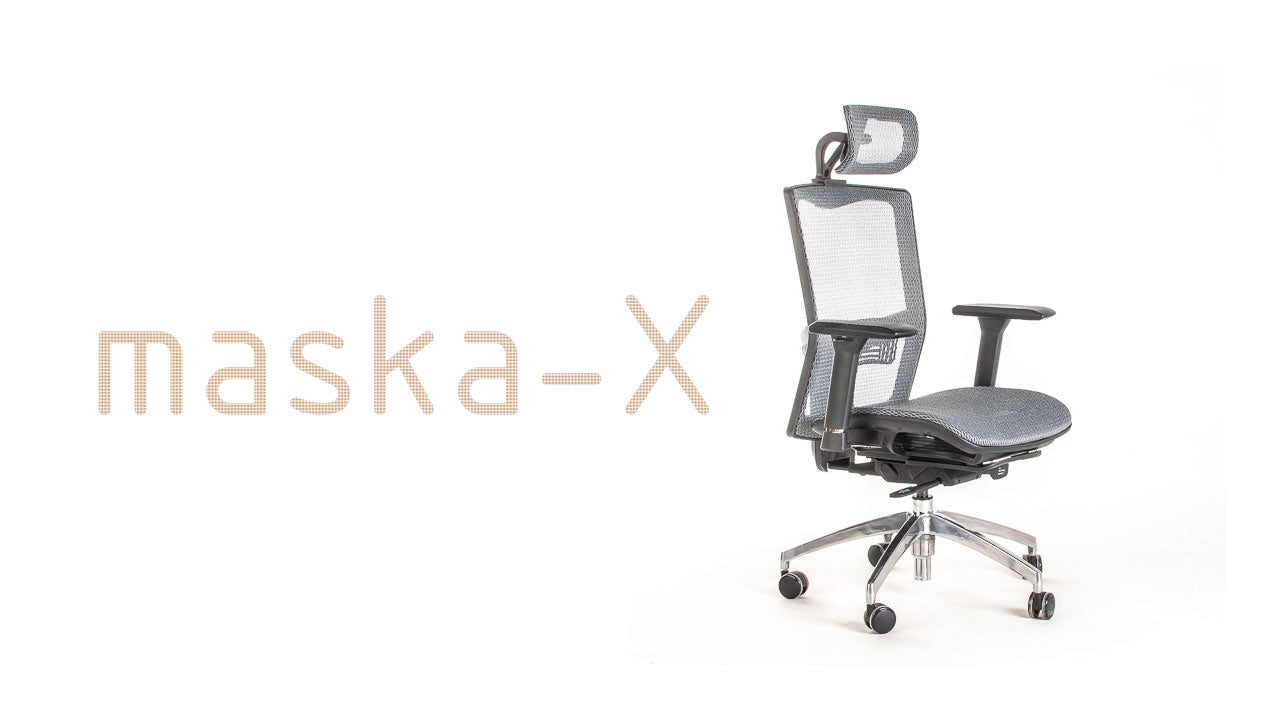 Cargar video: Silla MASKA-X todas sus características sobresalientes