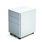 Cajonera Metálica Móvil 2 Cajones y Kárdex, 60x39x50 Sistema Interlock