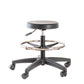 Piso de Laboratorio LAB-STOOL Aro Acero y Ruedas PU