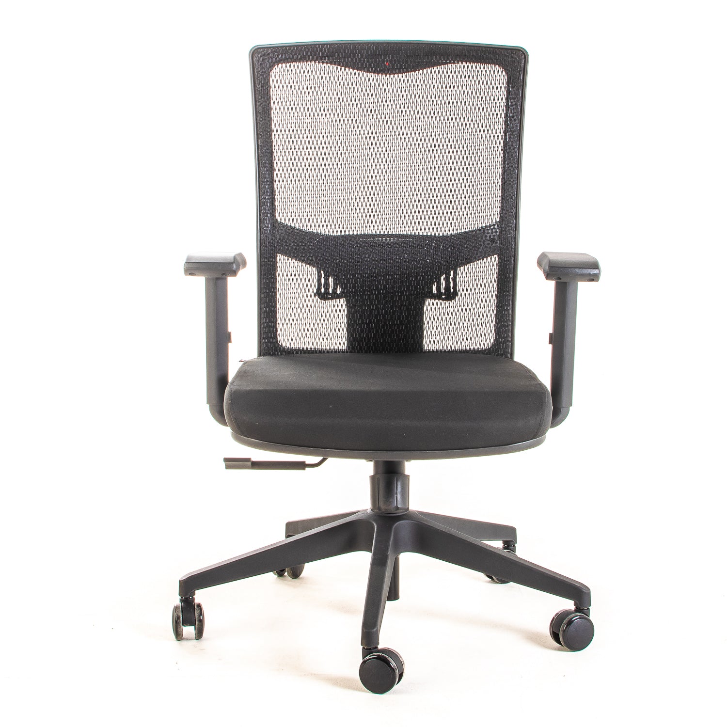 Silla ejecutiva ergonómica sincrónica con respaldo de malla y apoyo lumbar Maska-2 vista frente