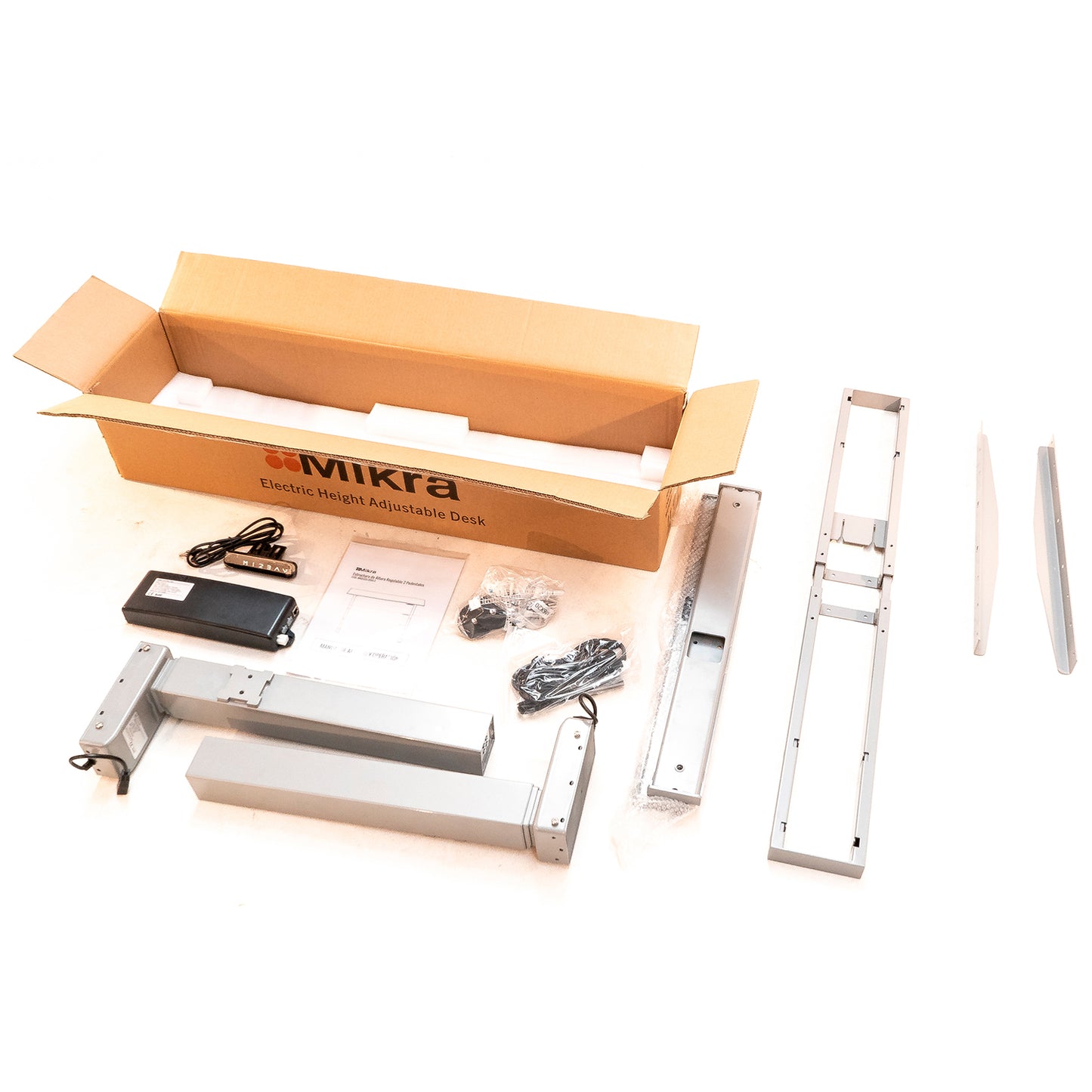 Set Estructura Standing Desk EAR para Escritorios Simples (dos motores)